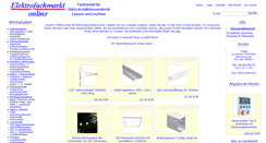 Desktop Screenshot of elektrofachmarkt-online.de